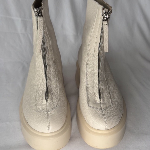 THE ROW Textured-nubuck platform ankle boots - Picture 2 of 12